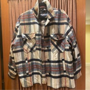 Zara Plaid Jacket
